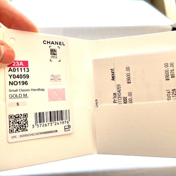 Chanel Small CF Lambskin (Pink) - Picture 13 of 14